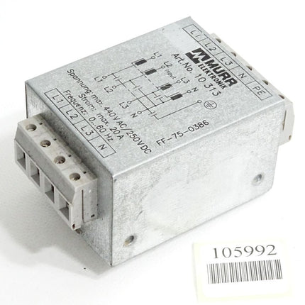 Murr Elektronik 10313 EMC-Filter - Maranos.de