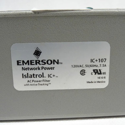 Emerson Netzwerkpower Islatrol IC+107 / 120VAC / 7,5A / IC+ 107 - Maranos.de