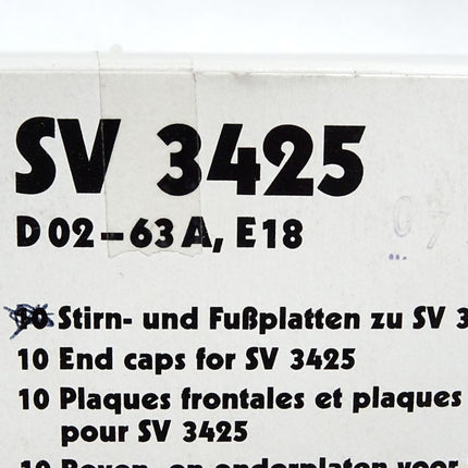 Rittal SV3425 / Inhalt:6 Stirn und Fußplatten / Neu OVP - Maranos.de