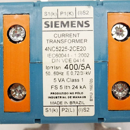 Siemens Aufsteckwandler current Transformer 4NC5225- 2CE20 / Neu - Maranos.de