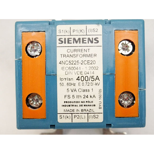 Siemens Aufsteckwandler current Transformer 4NC5225- 2CE20 / Neu - Maranos.de