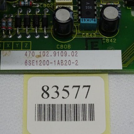 Siemens 6SE1200-1AB20-2 / 6SE 1200-1AB20-2 / Simovert / Neu - Maranos.de