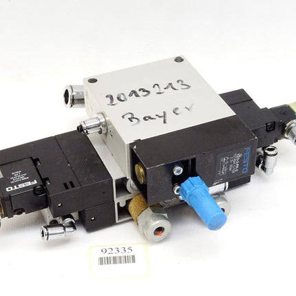 Festo MecLock Schnelllaufsteuerung 1189798 + VZO-3-PK-3 101494 - Maranos.de