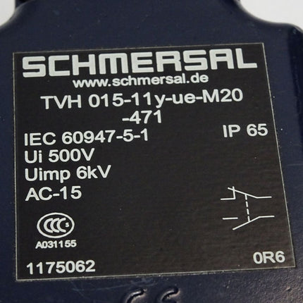 Schmersal Positionsschalter TVH 015-11y-ue-M20-471 1175062 / Unbenutzt - Maranos.de