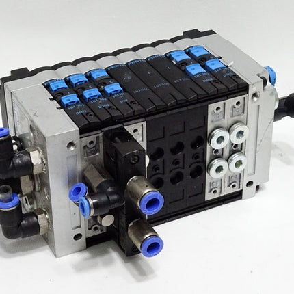 Festo 18210 CPV14-VI Ventilinsel + 165811 Elektrik-Anschaltung CPV14-GE-DI01-8 - Maranos.de