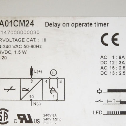 Carlo Gavazzi PAA01 PAA01CM24 Zeitrelais - Maranos.de