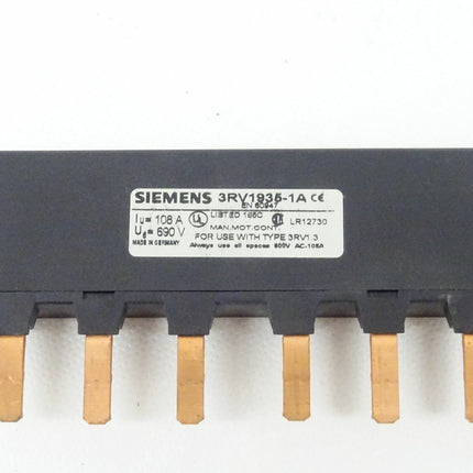 Siemens 3RV1935-1A 3-phasen Sammelschiene 3RV1 935-1A - Maranos.de