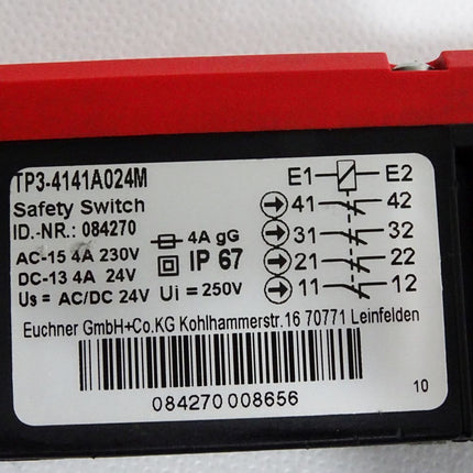 Euchner safety Switch 084270 TP3-4141A024M Sicherheitsschalter - Maranos.de