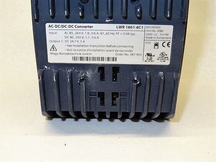 Wago 787-903 Netzteil AC-DC Converter ohne Halter - Maranos.de