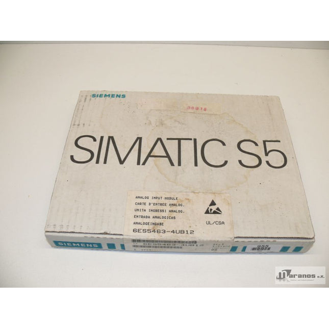 NEU-OVP Siemens 6ES5463-4UB12 Simatic S5 Analogeingabe 6ES5 463-4UB12 E:04 - Maranos.de