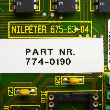 Nilpeter 675-63-04 Board - Maranos.de