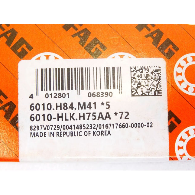 FAG 6010.H84.M41 *5 6010-HLK.H75AA *72 / Neu OVP - Maranos.de