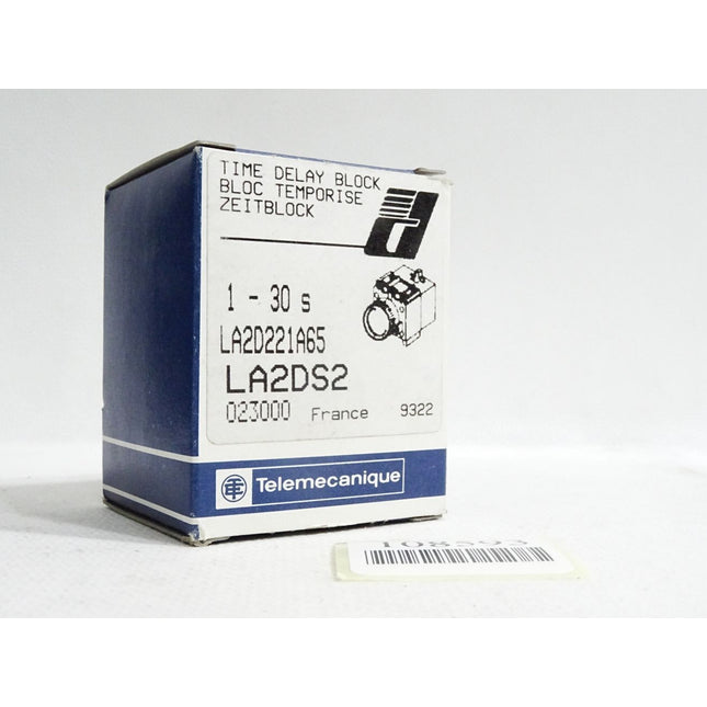 Telemecanique Zeitblock LA2DS2 LA2D221A65 1-30s 023000/ Neu OVP - Maranos.de