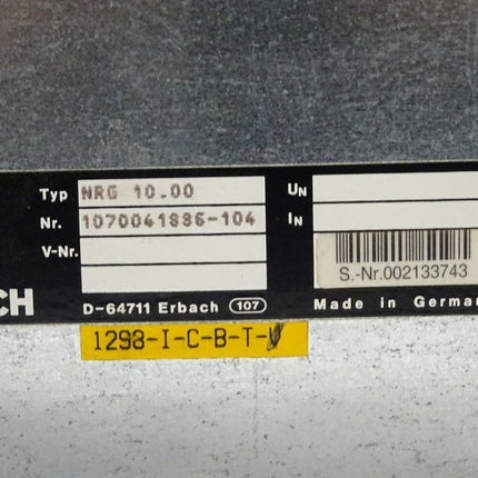 Bosch 1070041994-107 Rack leer NRG 10.00 10700418986-104 - Maranos.de