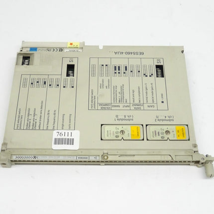 Siemens Simatic S5 6ES5460-4UA13 / 6ES5 460-4UA13 E:02 - Maranos.de