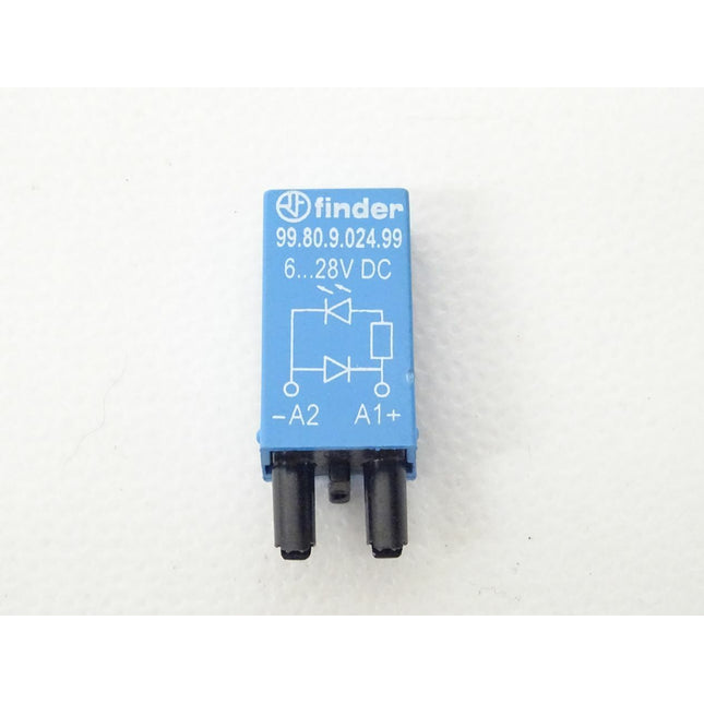 Finder 99.80.9.024.99 6...28V DC Steckmodul mit LED - Maranos.de