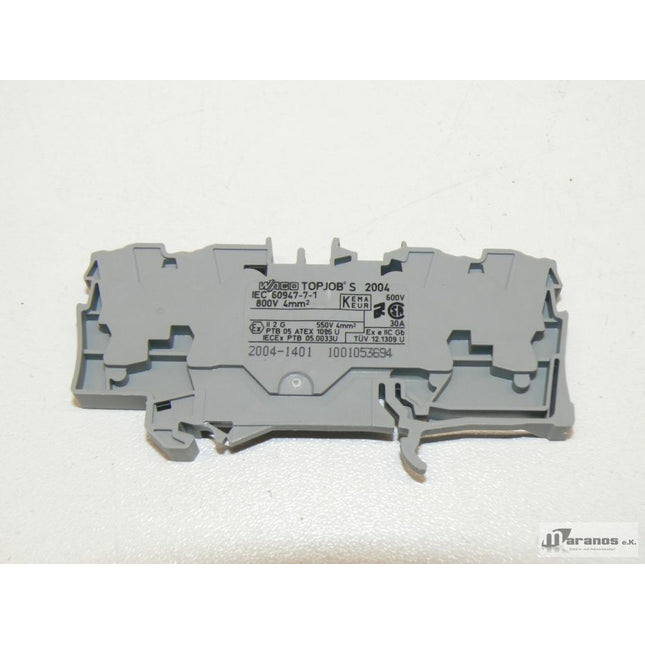 NEU Wago 2004-1401 Durchgangsklemme 1 Stück - Maranos.de