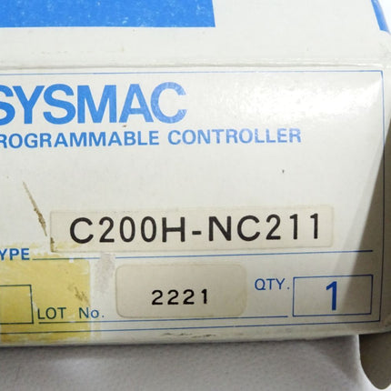 Omron C200H-NC211 NC Unit / Neu OVP - Maranos.de