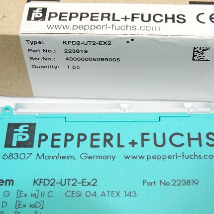Pepperl+Fuchs Temperaturmessumformer 223819 KFD2-UT2-Ex2  / Neu OVP - Maranos.de