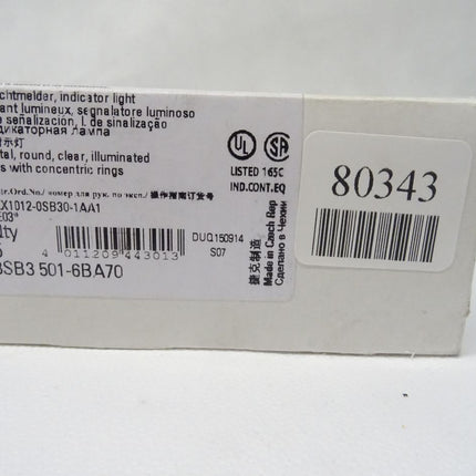 Siemens 3SB3501-6BA70 / 3SB3 501-6BA70 Leuchtmelder Klar NEU-OVP - Maranos.de