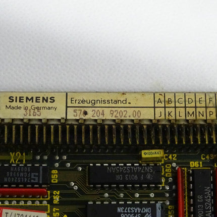 Siemens 6FX1120-4BB02 CPU Board 6FX1 120-4BB02 E:F - Maranos.de