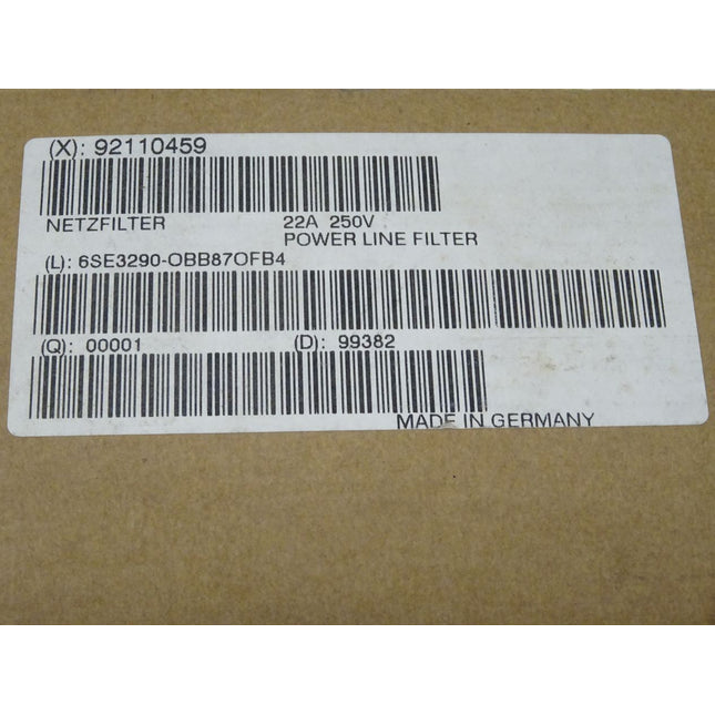 Siemens 6SE3290-0BB87-0FB4 / 6SE3 290-0BB87-0FB4 NEU/OVP - Maranos.de
