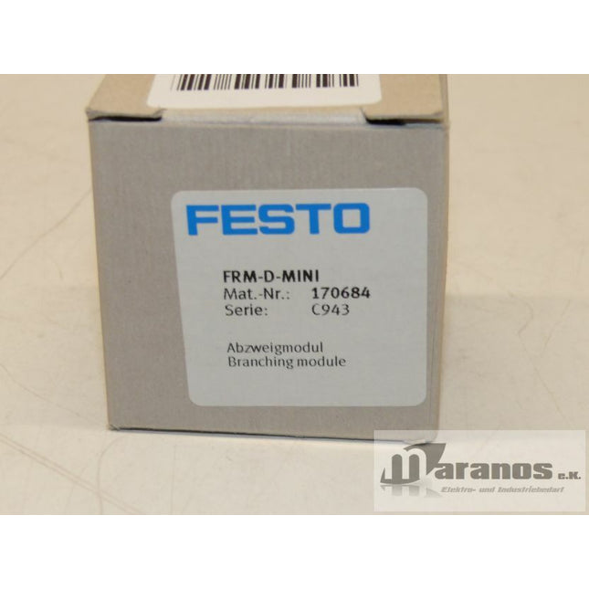 Neu-OVP Festo FRM-D-MINI 170684 C943 Abzweigmodul - Maranos.de