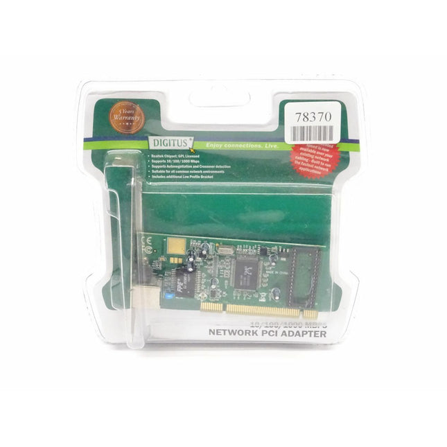 Digitus Network PCI Adapter 10/100/1000 MBPS NEU/OVP - Maranos.de
