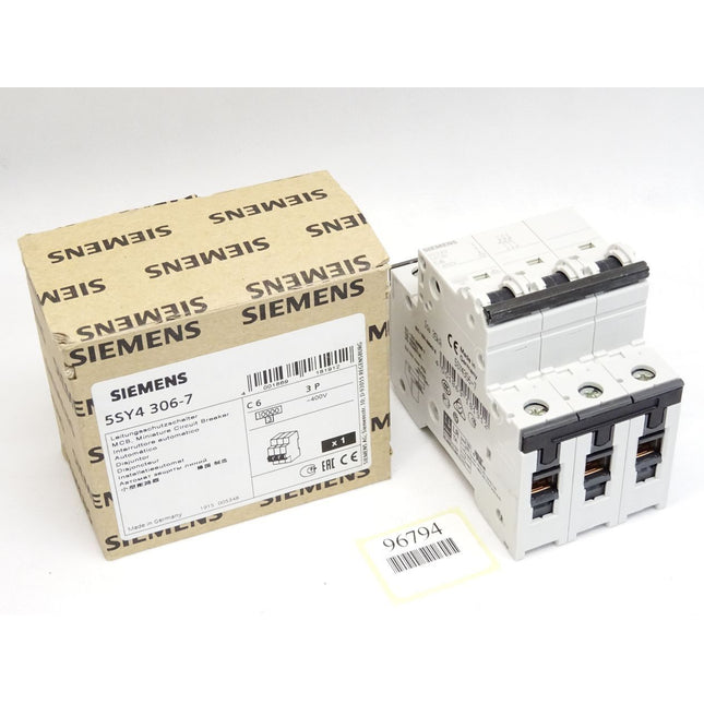 Siemens Leitungsscutzschalter 5SY4 306-7 5SY4306-7 / Neu OVP - Maranos.de