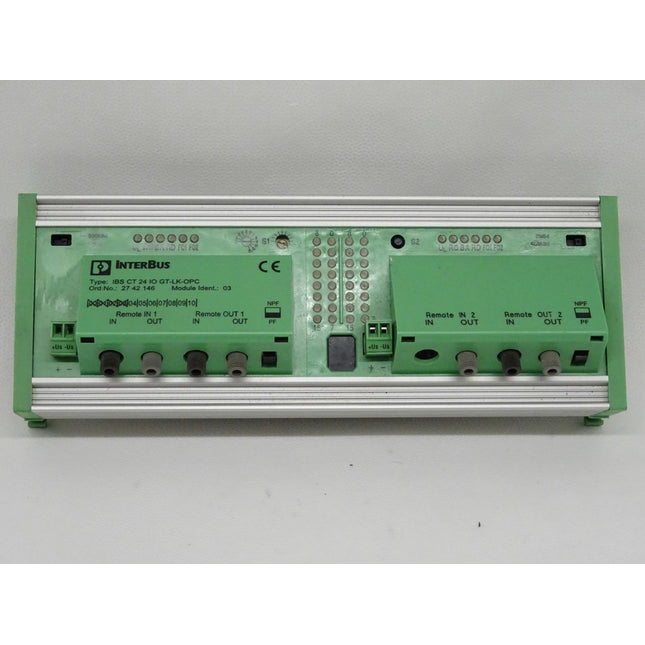 Phoenix Contact InterBus 2742146 / IBS CT 24 IO GT-LK-OPC / 27 42 146 siehe Anschlüsse - Maranos.de