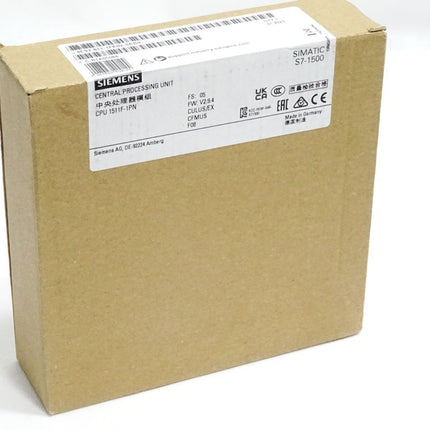 Siemens S7-1500 CPU1511F-1PN 6ES7511-1FK02-0AB0 6ES7 511-1FK02-0AB0 / Neu OVP versiegelt - Maranos.de