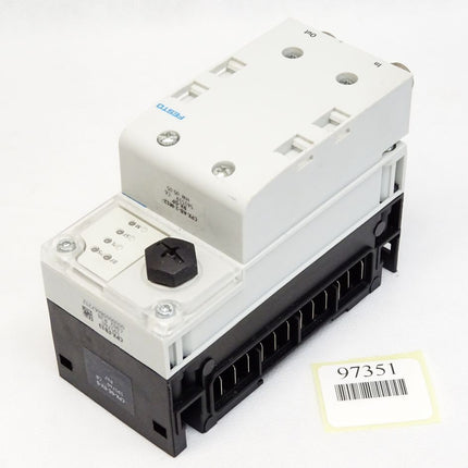 Festo Busknoten 195740 CPX-FB13 + Verkettungsblock 195746 CPX-GE-EV-S - Maranos.de