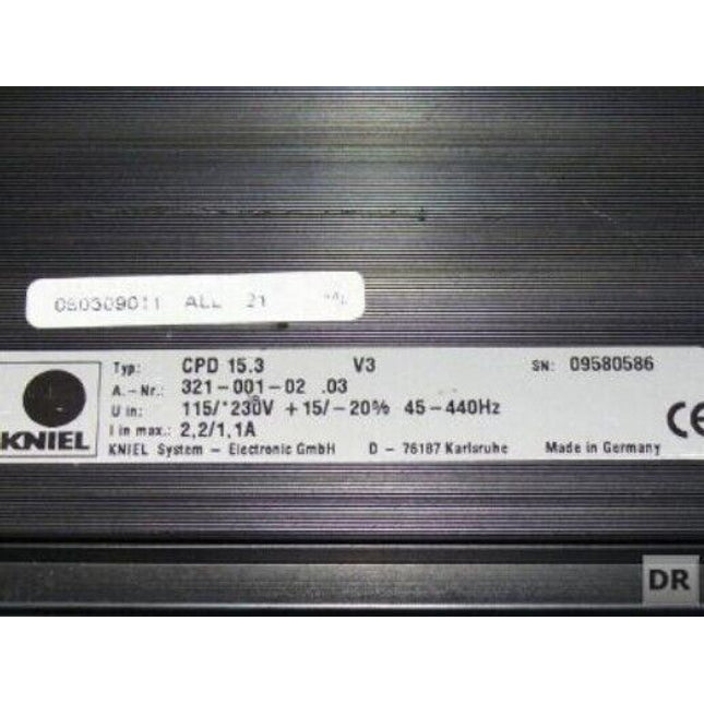 Kniel Power Supply CPD 15.3 / V3 / 321-001-02.03 - Maranos.de