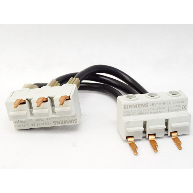 Siemens 3-Phasen-Einspeiseklemme 3RV1915-5A (Inhalt : 2 Klemmen) - Maranos.de