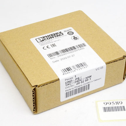 Phoenix Contact 2902991 UNO-PS/1AC/24DC/ 30W Stromversorgung / Neu OVP versiegelt - Maranos.de