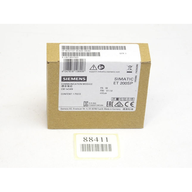 Siemens ET200SP 6ES7137-6EA00-0BA0 / 6ES7 137-6EA00-0BA0 Simatic S7 Neu-OVP versiegelt - Maranos.de