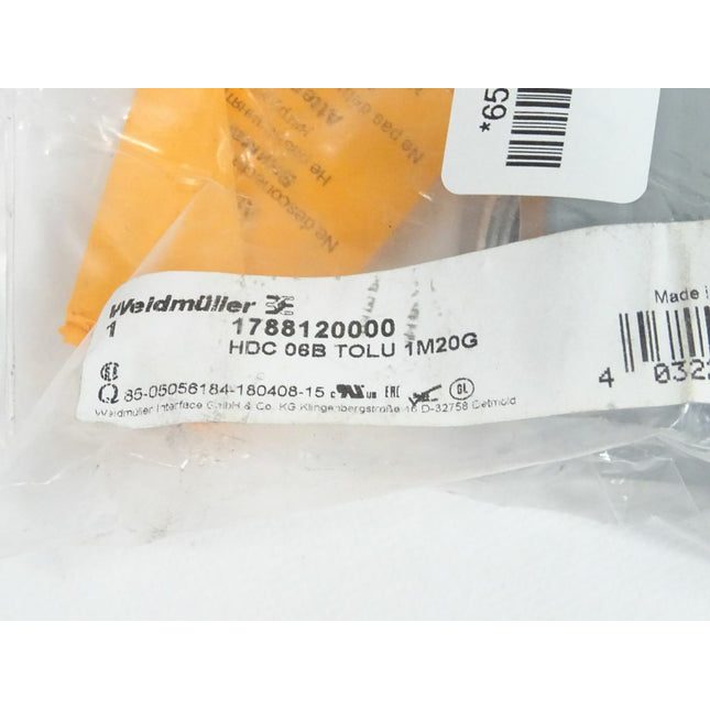 Weidmüller HDC 06B TOLU 1M20G Gehäuse 1788120000 - Maranos.de