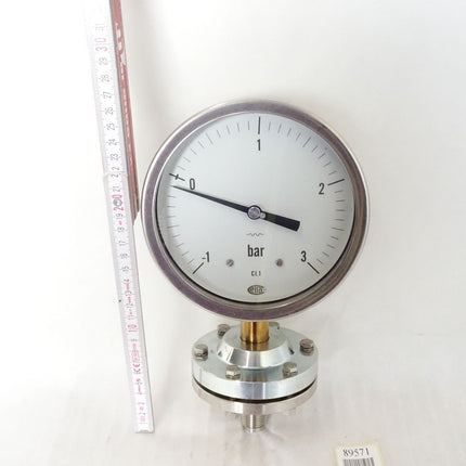 Wika Ettore Cella MTT150 Manometer -1...+3bar / Neu - Maranos.de