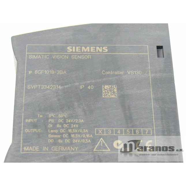 Siemens 6GF1018-3BA Simatic Vision Sensor 6GF1 018-3BA - Maranos.de