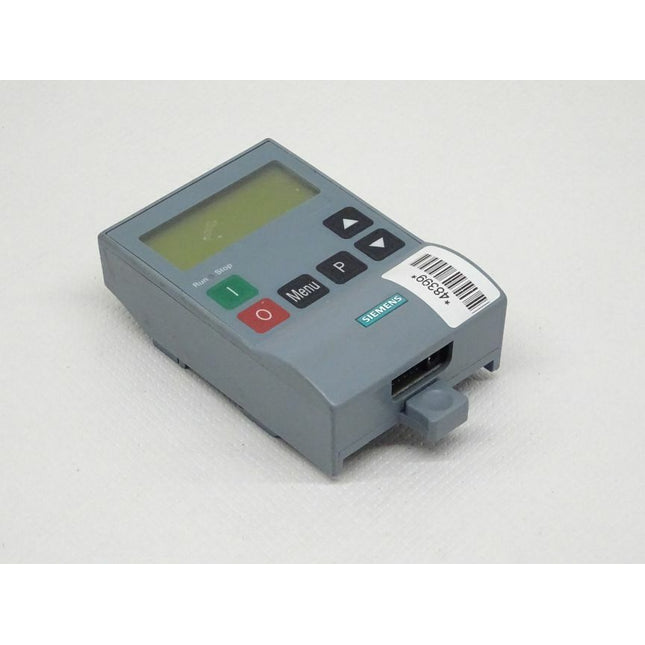 Siemens 6SE9590-0XX87-8BF0 Bedienfeld Micromaster OPe 6SE9 590-0XX87-8BF0 - Maranos.de