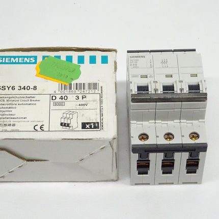 Siemens 5SY6340-8 Leistungsschutzschalter 5SY6 340-8 NEU-OVP - Maranos.de