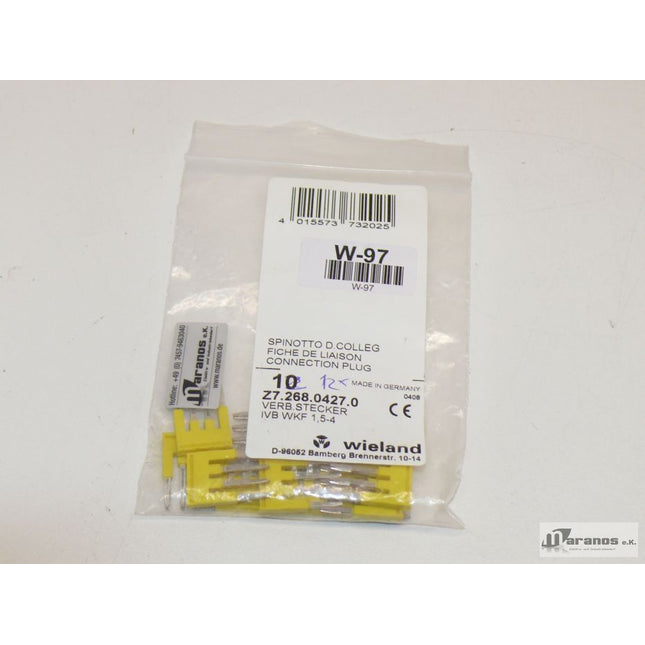 Neu: 12er Packung Wieland Verbindungsstecker IVB WKF 1,5-4 - Maranos.de