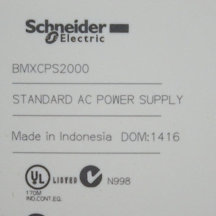 Schneider Electric BMXCPS2000 STANDARD AC POWER SUPPLY X80-Netzteil - Maranos.de