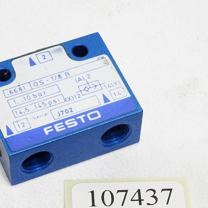 Festo 6681 ODER-Glied OS-1/8-B - Maranos.de