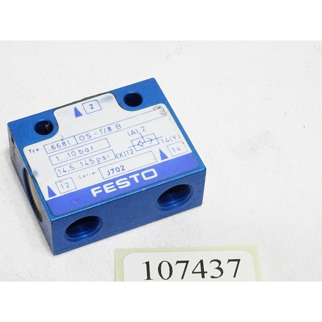 Festo 6681 ODER-Glied OS-1/8-B - Maranos.de