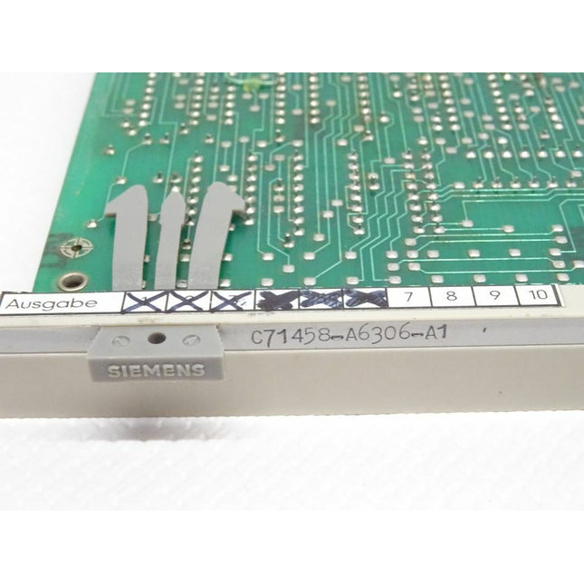 Siemens C71458-A6401-A1 Steuerplatine C71458A64010A1 - Maranos.de