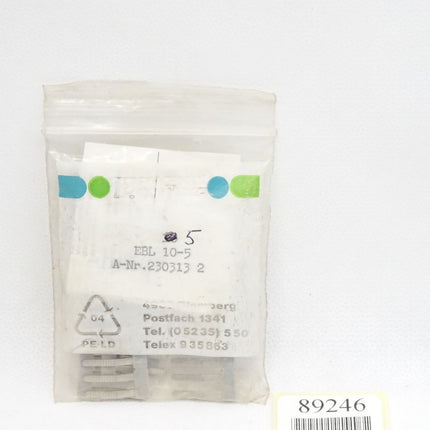 Phoenix Contact EBL10-5 / Inhalt : 5 Stück / 2303132 / Neu OVP - Maranos.de