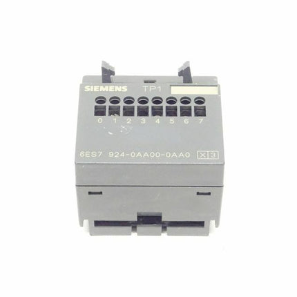 Siemens 6ES7924-0AA00-0AA0 Terminal Block 6ES7 924-0AA00-0AA0 E:02 - Maranos.de