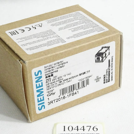 Siemens Schütz 3RT2016-1FB41 / Neu OVP - Maranos.de