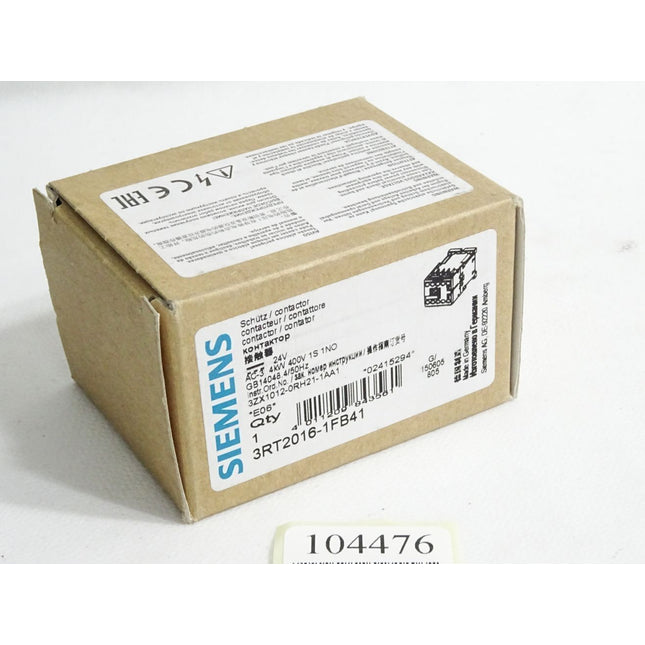 Siemens Schütz 3RT2016-1FB41 / Neu OVP - Maranos.de